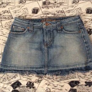 HIPPIE denim miniskirt! Size 25!